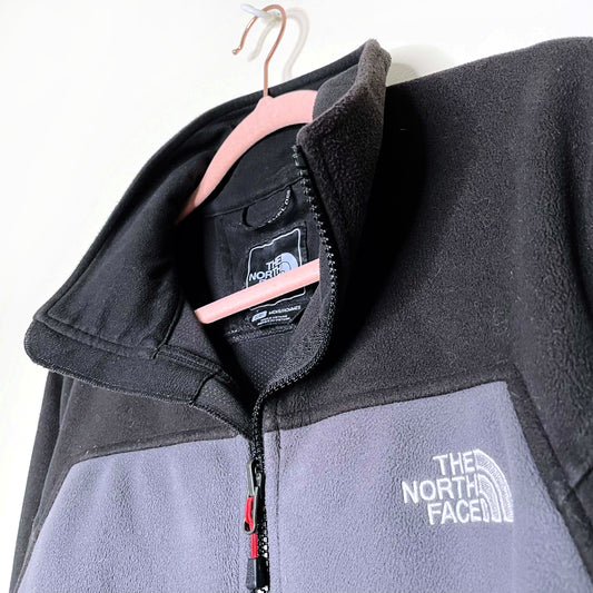 the north face soft shell fleece jacket - size small