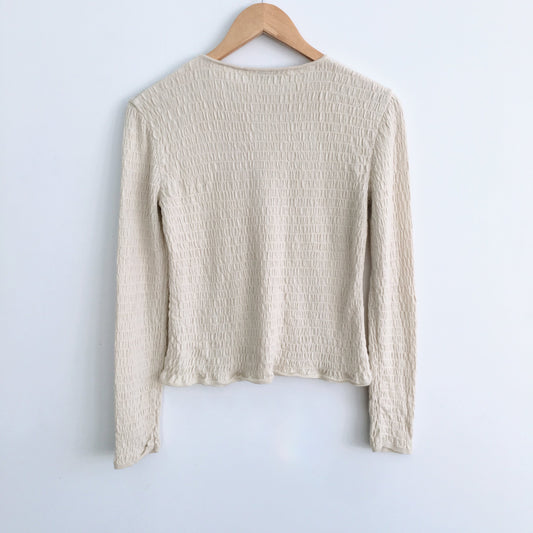 Oscar de la Renta Silk Cashmere Knit - size Small