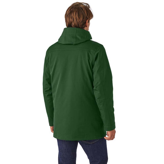 patagonia men's green tres parka shell - size medium