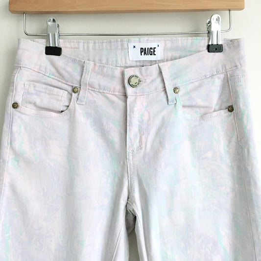 PAIGE Watercolor Verdugo Ultra Skinny Jeans - size 26