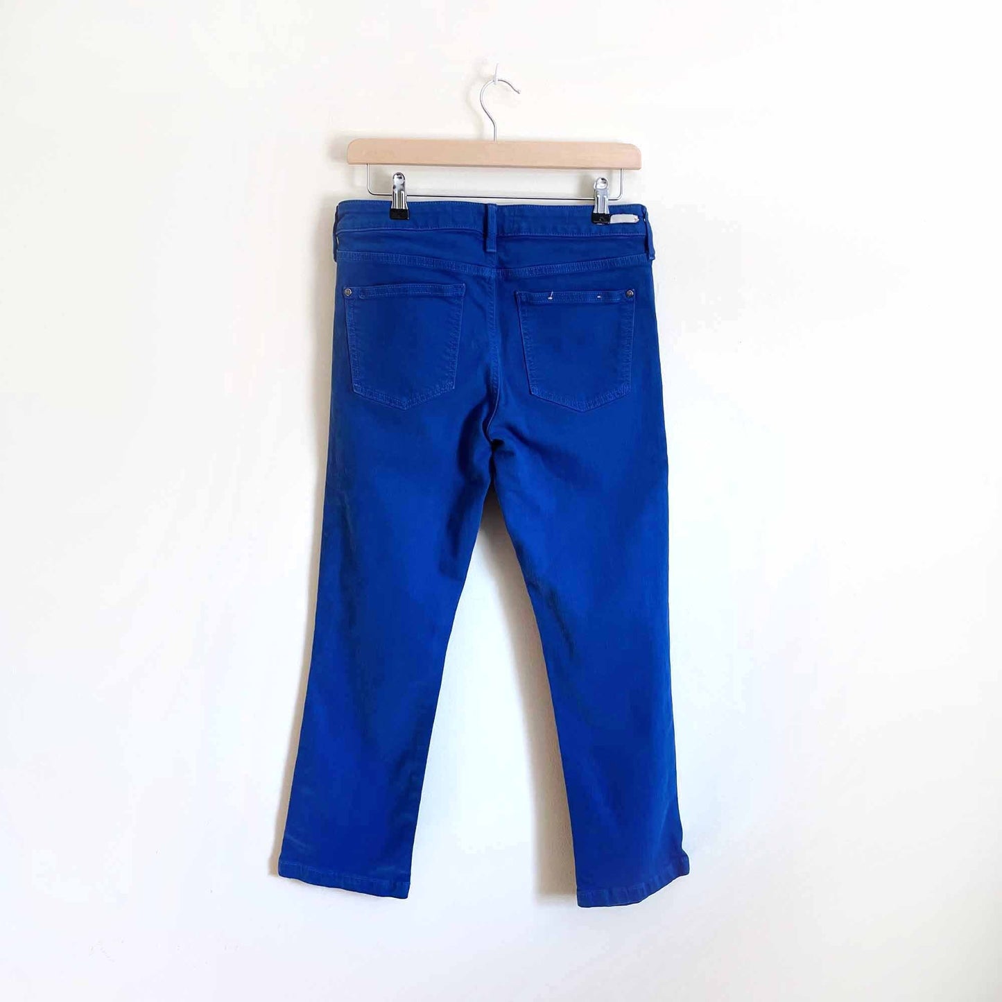 Pilcro and the Letterpress stet skinny ankle jean in cobalt blue - size 29