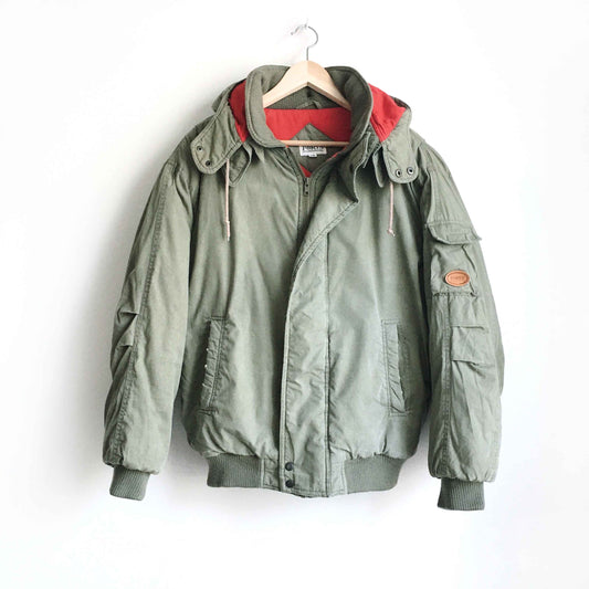 Vintage Ports 1961 Puffer Bomber Jacket - size Large