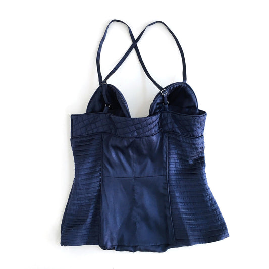 Proenza Schouler silk padded bustier - size 4