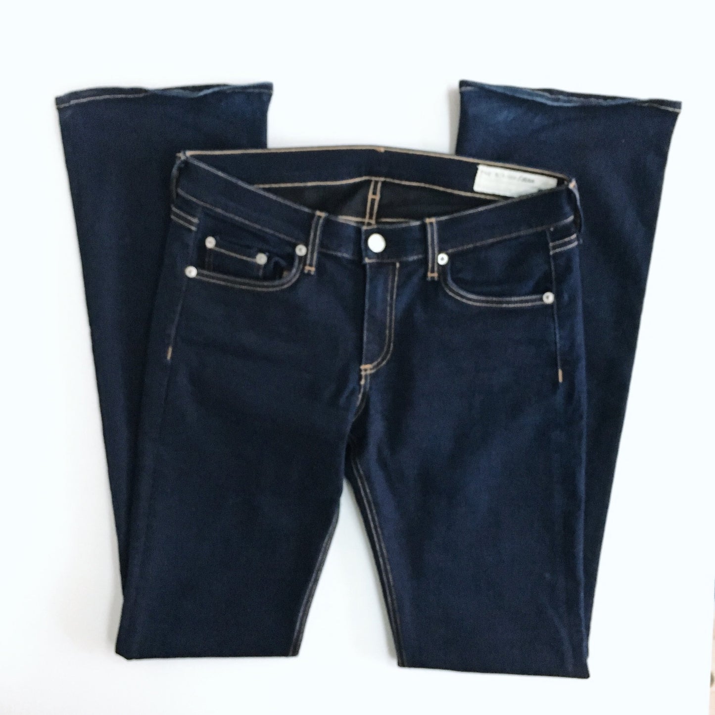 Rag &amp; Bone Stiletto Slim Bootcut Jeans - size 28