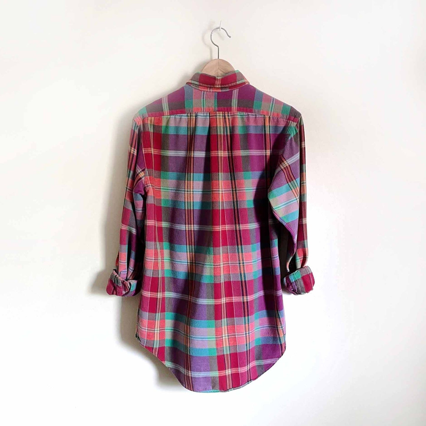 Vintage Ralph Lauren Madras button down - size Small