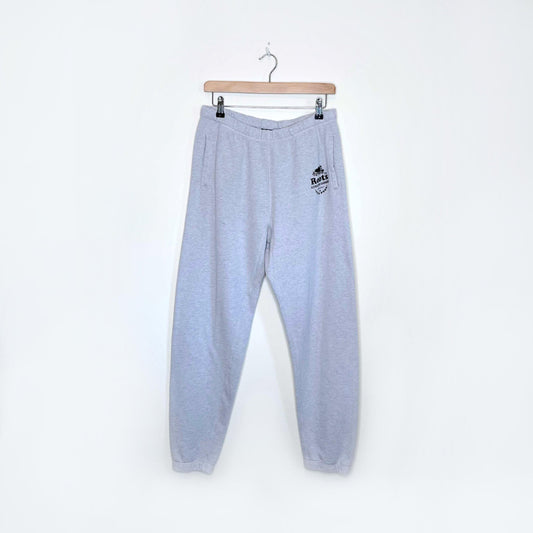 roots original classic grey sweatpants - size medium