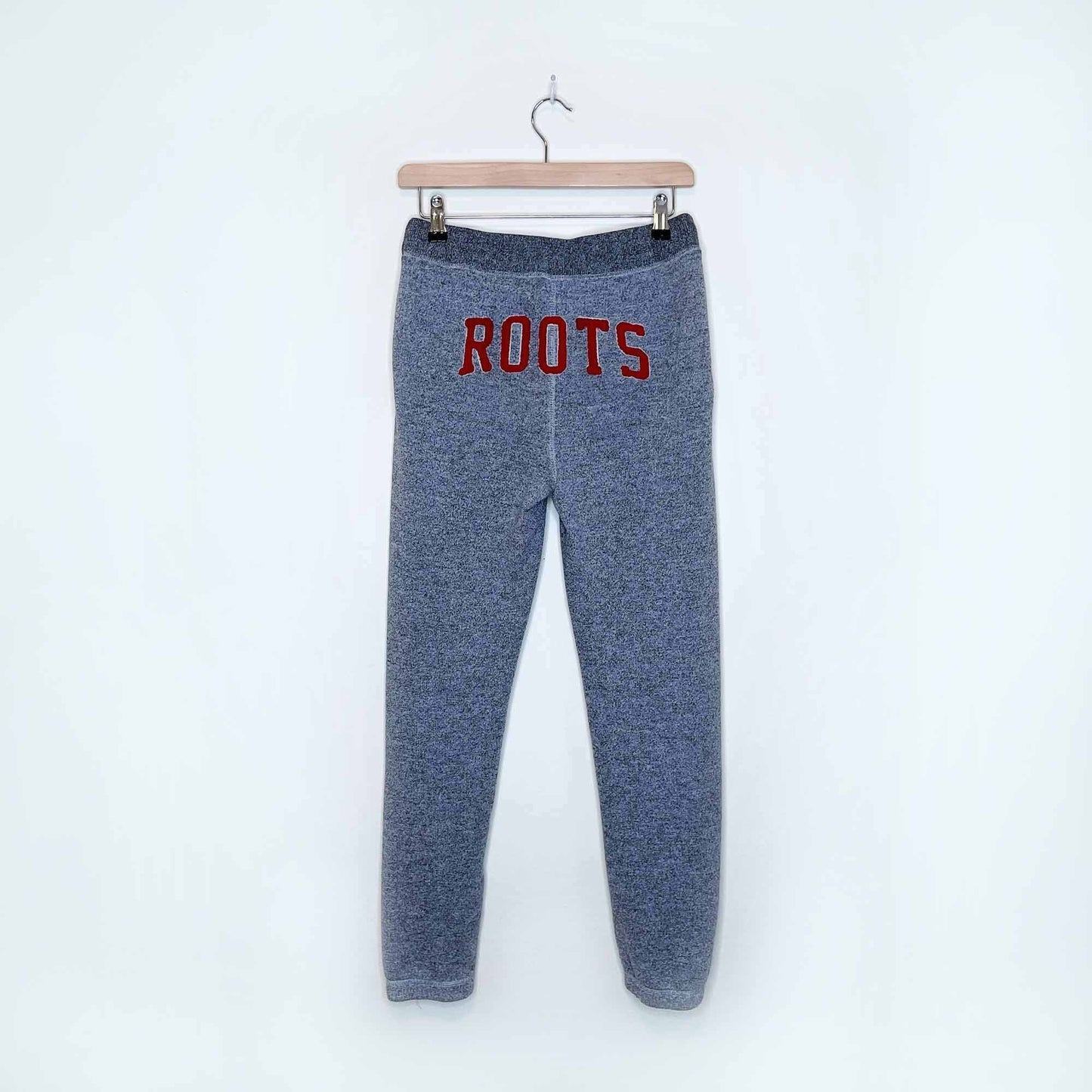 roots cabin original salt & pepper sweatpants - size small