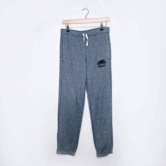 Roots kids slim heather sweatpants - size 14