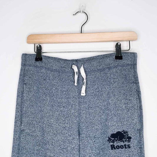 Roots kids slim heather sweatpants - size 14