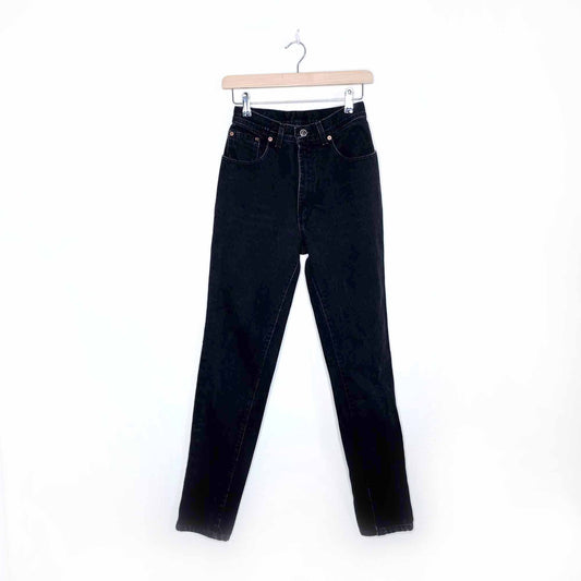 vintage santana parasuco slim high rise jeans - size 28 (24)