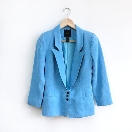 Smythe low-button Blue Blazer - size 2