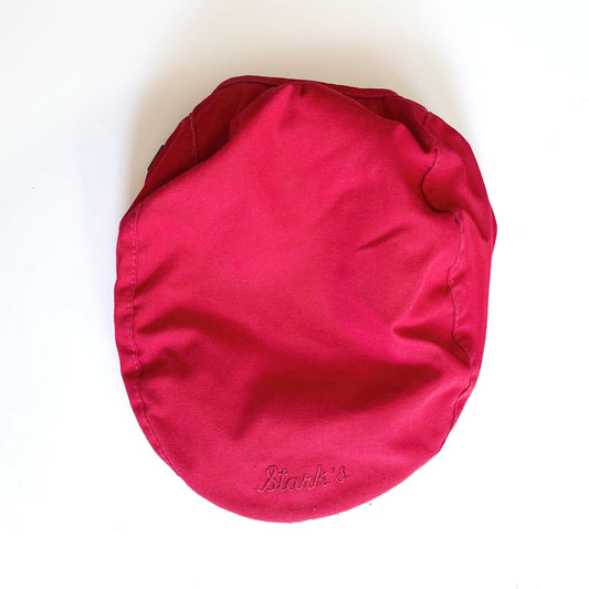 vintage stark's red flat cap - OS