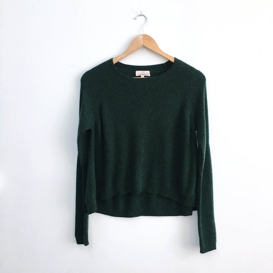 Sunday Best Emerald Wool Sweater - size Small