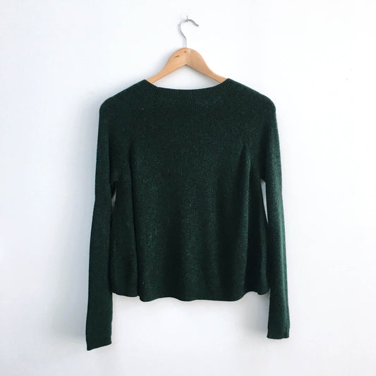 Sunday Best Emerald Wool Sweater - size Small