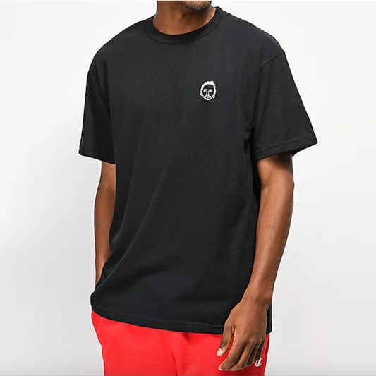 earl sweatshirt black odd future embroidered face tee - size medium