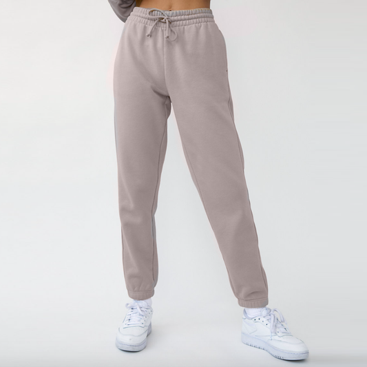 tna cozy fleece boyfriend sweatpant - size large