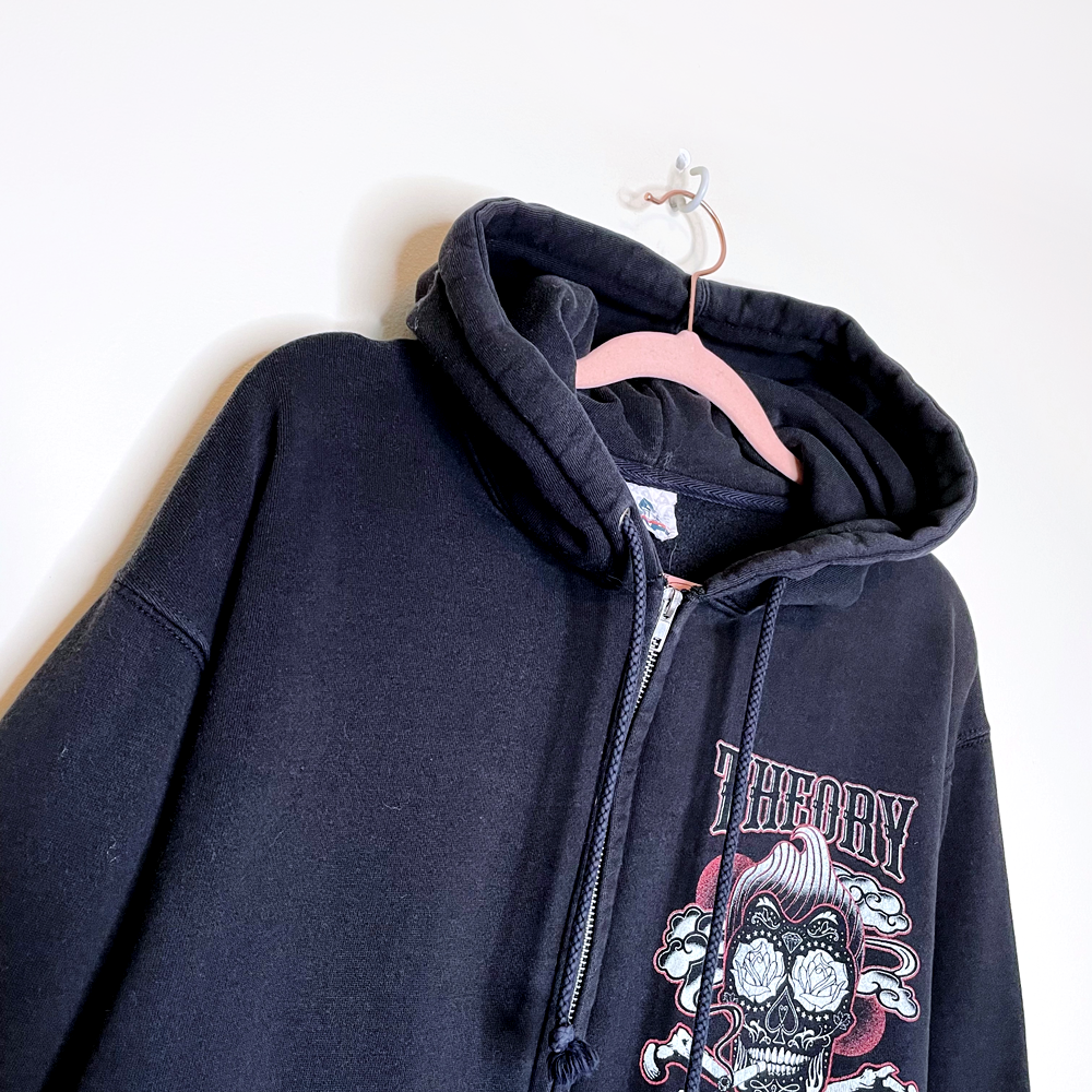 2012 theory of a deadman tour hoodie - size medium