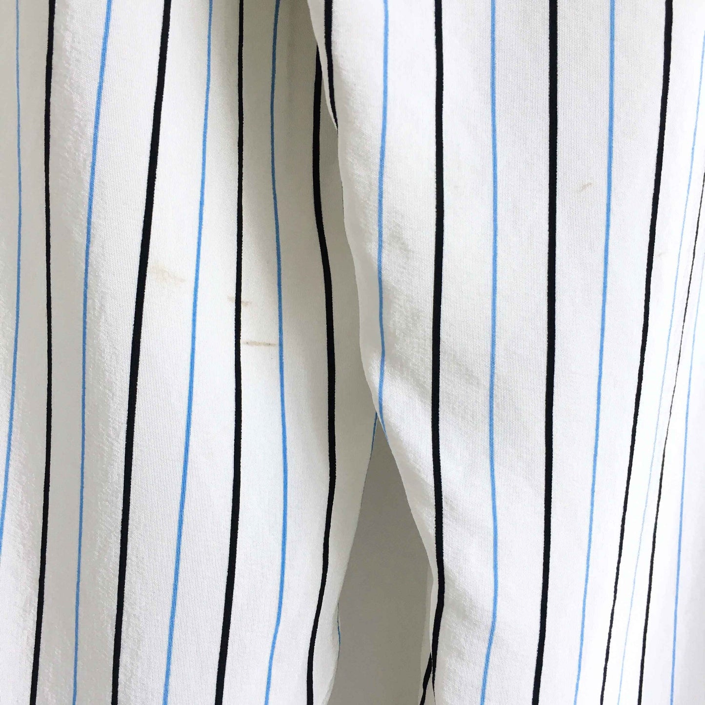 TIBI Striped silk crepe de chine tapered pants - size 4