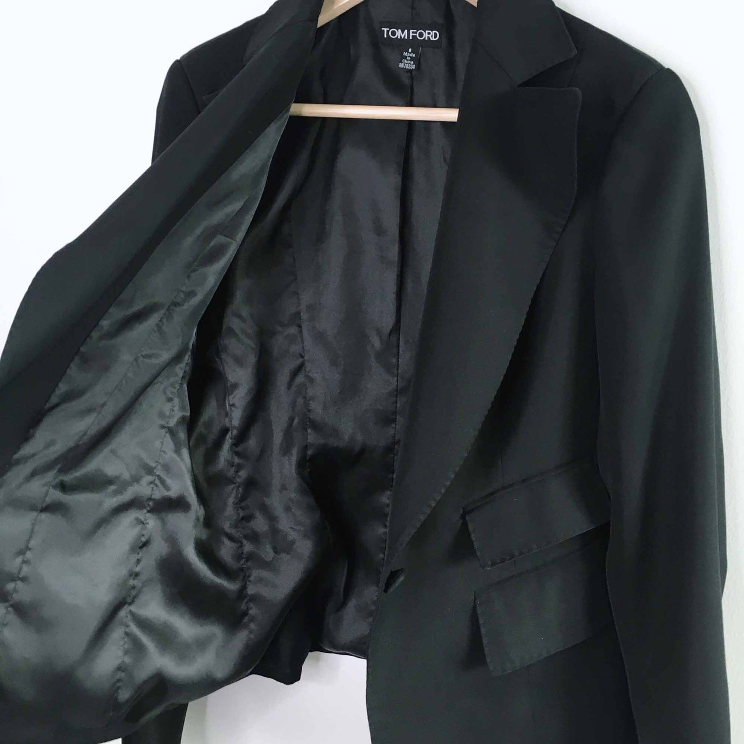 TOM FORD single breasted uniform blazer - size 8