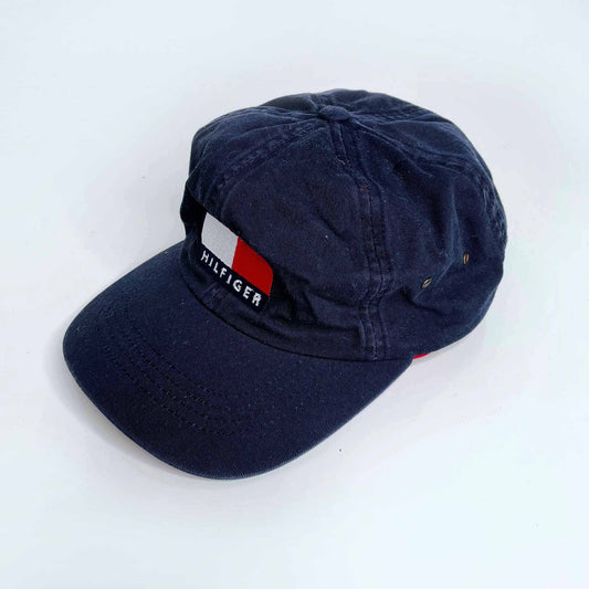 vintage tommy hilfiger classic cotton baseball cap