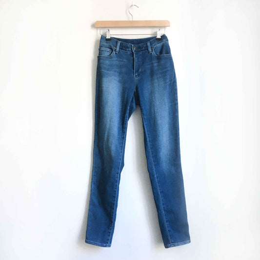 Uniqlo EZY drawstring mid-rise stretch jeans - size Medium