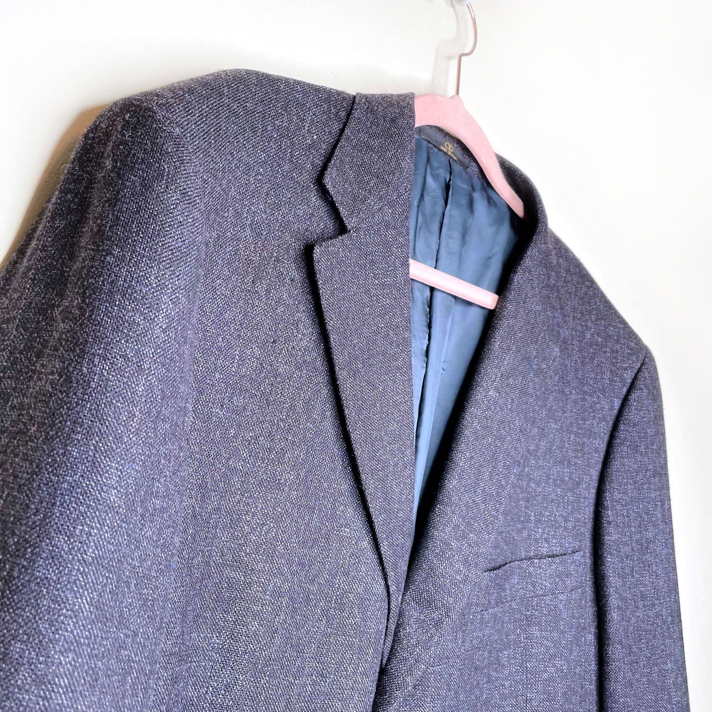 men's valentino wool-silk-linen-cashmere blazer - size 44