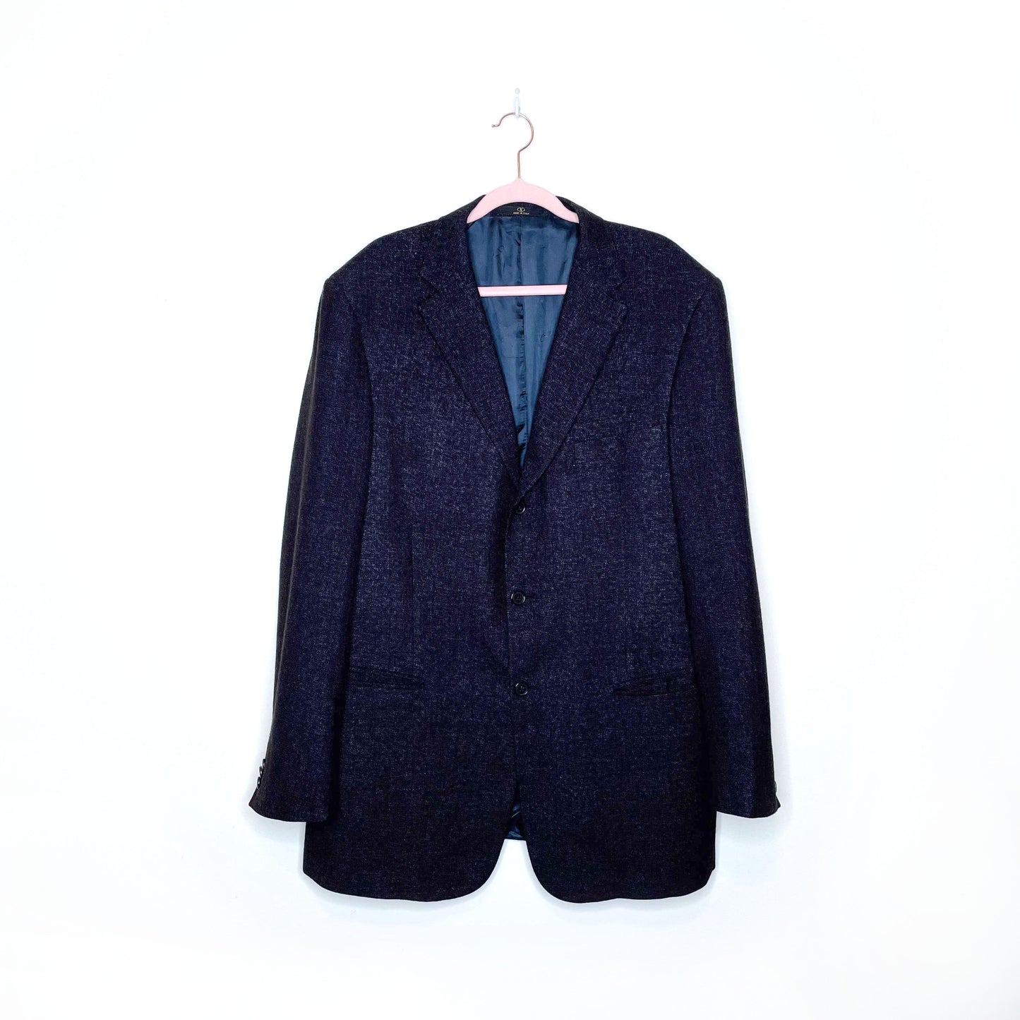 men's valentino wool-silk-linen-cashmere blazer - size 44