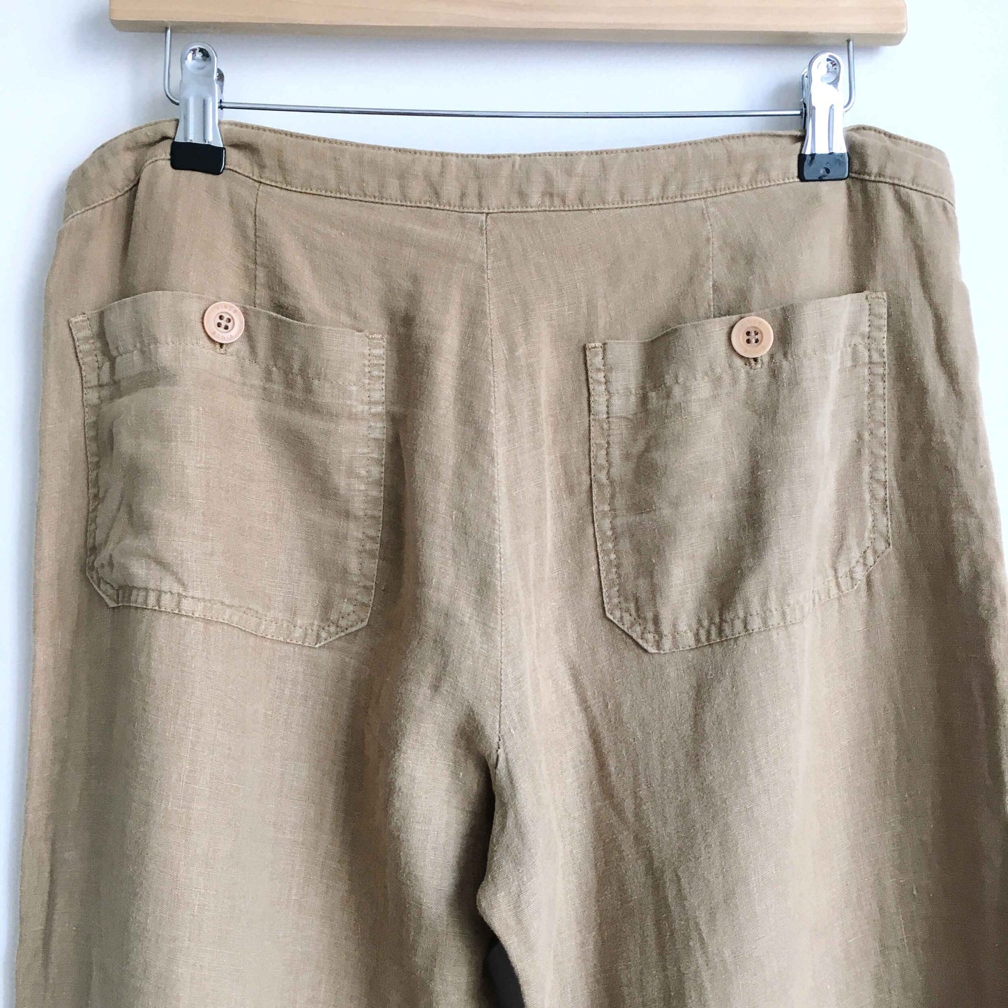 Vince linen drawstring pants - size Small