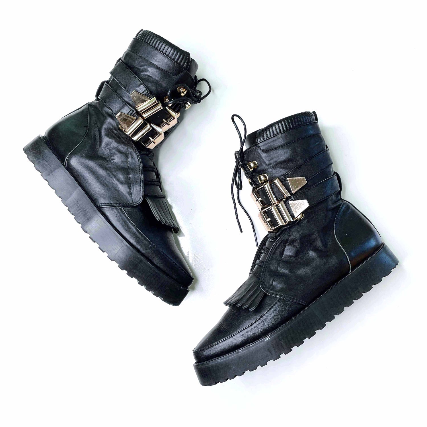 Alexander wang creeper store boots