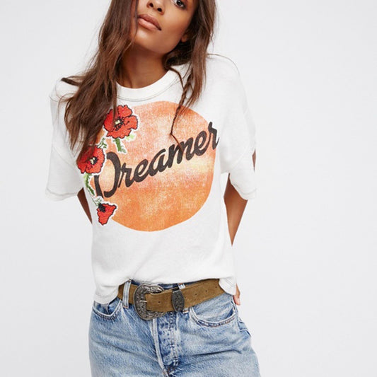 we the free oversized dreamer tee - size xs