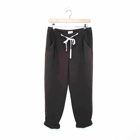 wilfred allant crepe trouser with drawstring - size 4