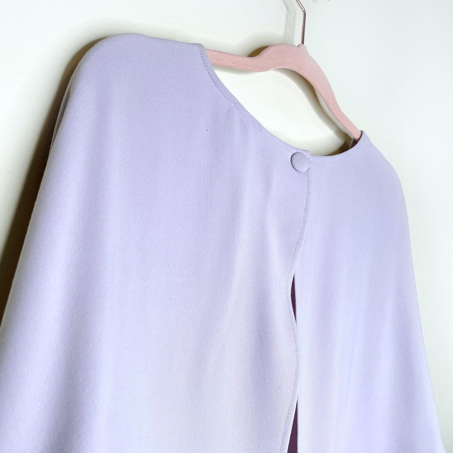 wilfred laon lilac tie back blouse - size small