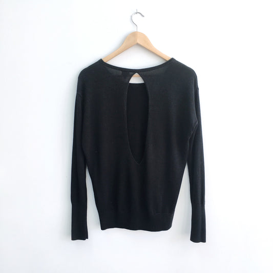 Wilfred Sweater with Keyhole Back - size xs