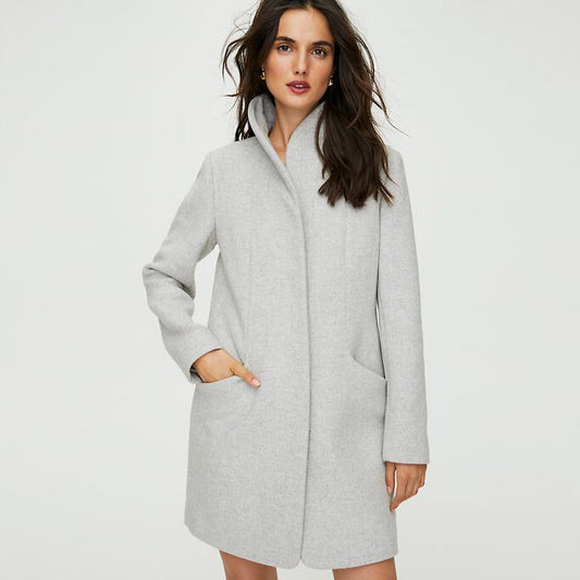 Wilfred Cocoon Wool Coat - size Small