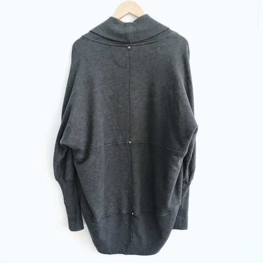 Wilfred Aritzia Diderot Sweater Charcoal - size Large