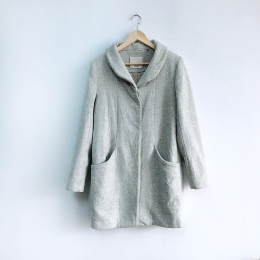 Wilfred Cocoon Wool Coat - size Small