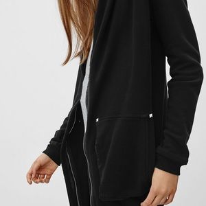 Wilfred Rousseau Black Cardigan - size xxs