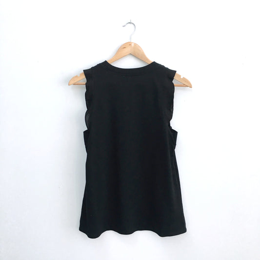 Wilfred Ruffle Sleeve Tee - size Small