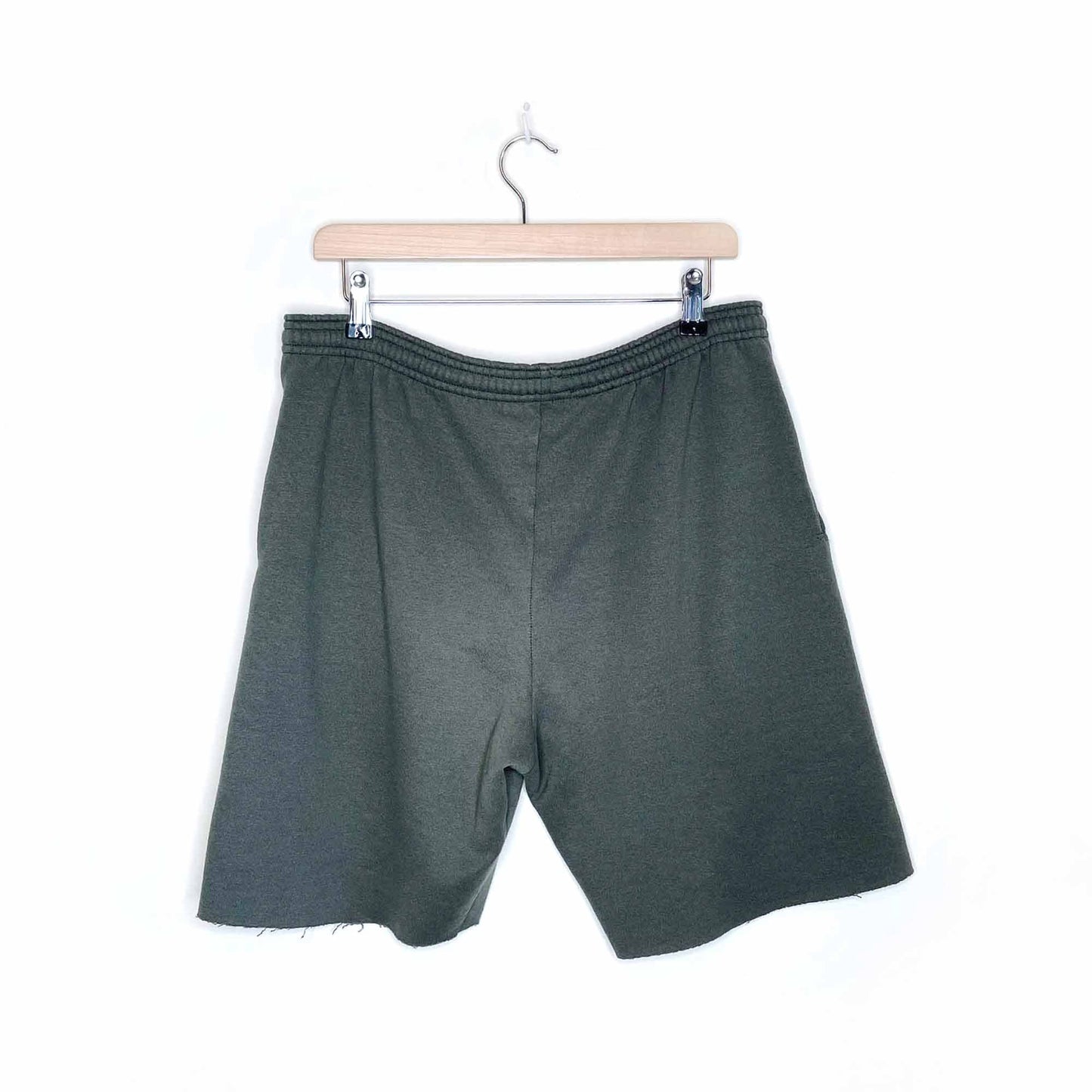 vintage jerzees 'z' cut off sweat shorts - size medium