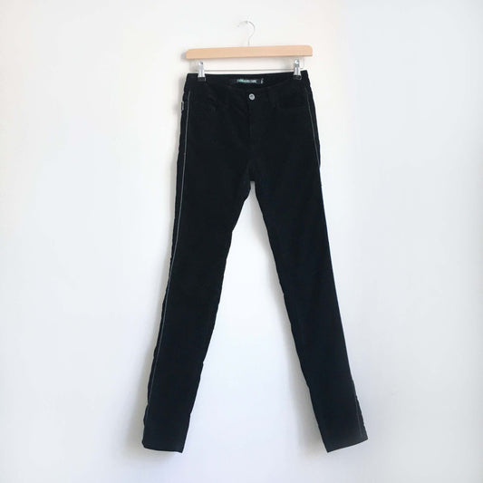 zadig & voltaire eva velour tuxedo cords - size 34